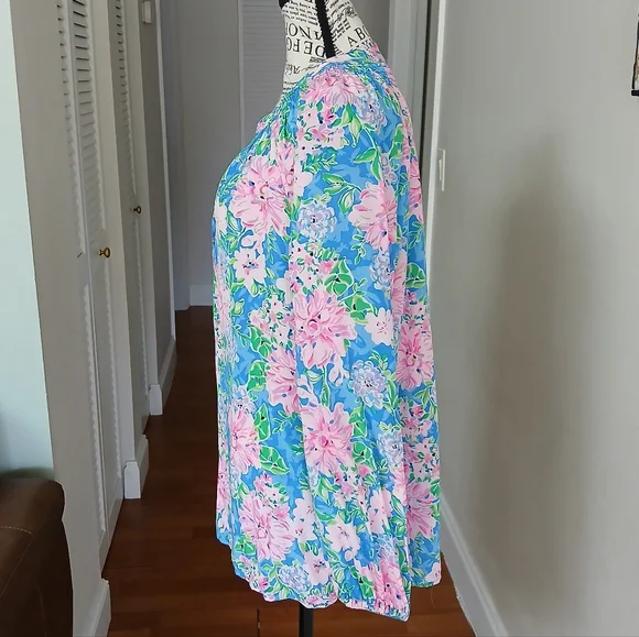 Lilly Pulitzer Elsa Silk Top - Picture 4 of 9